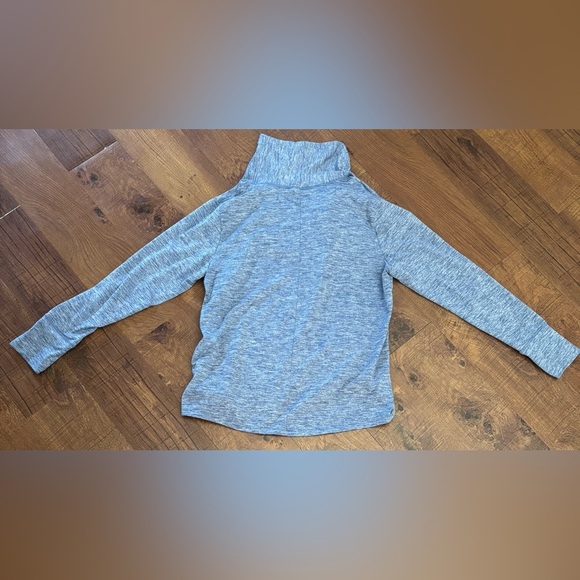 Nike women’s waterfall yoga wrap open front cardigan sweater Sz large - Picture 8 of 9